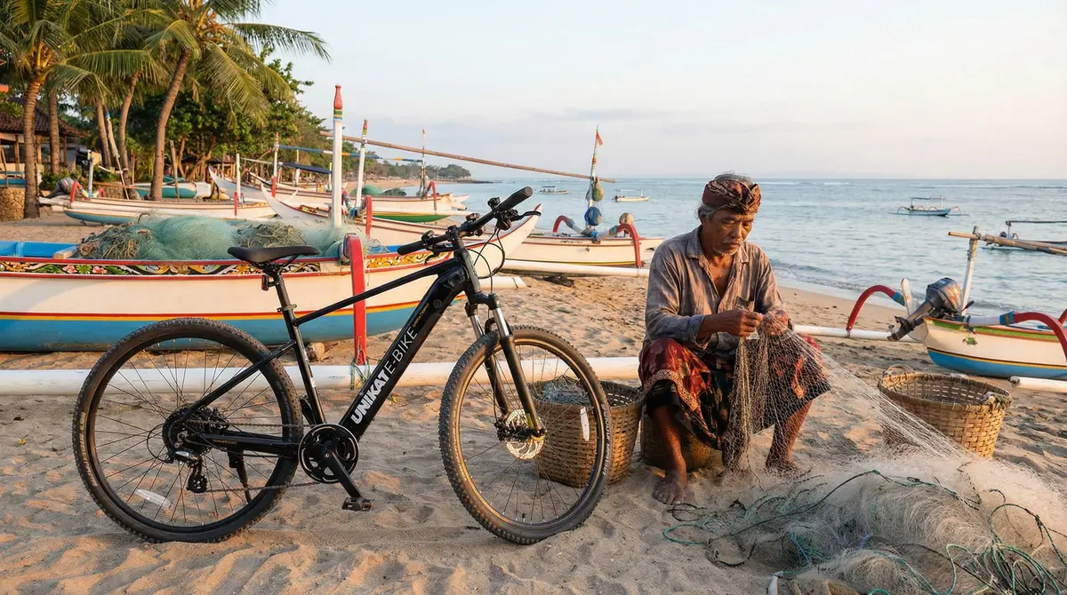The ultimate E-Bike Tour through Bali's rice fields at sunset: An unforgettable experience — UNIKAT E-Bike Bali Blog
