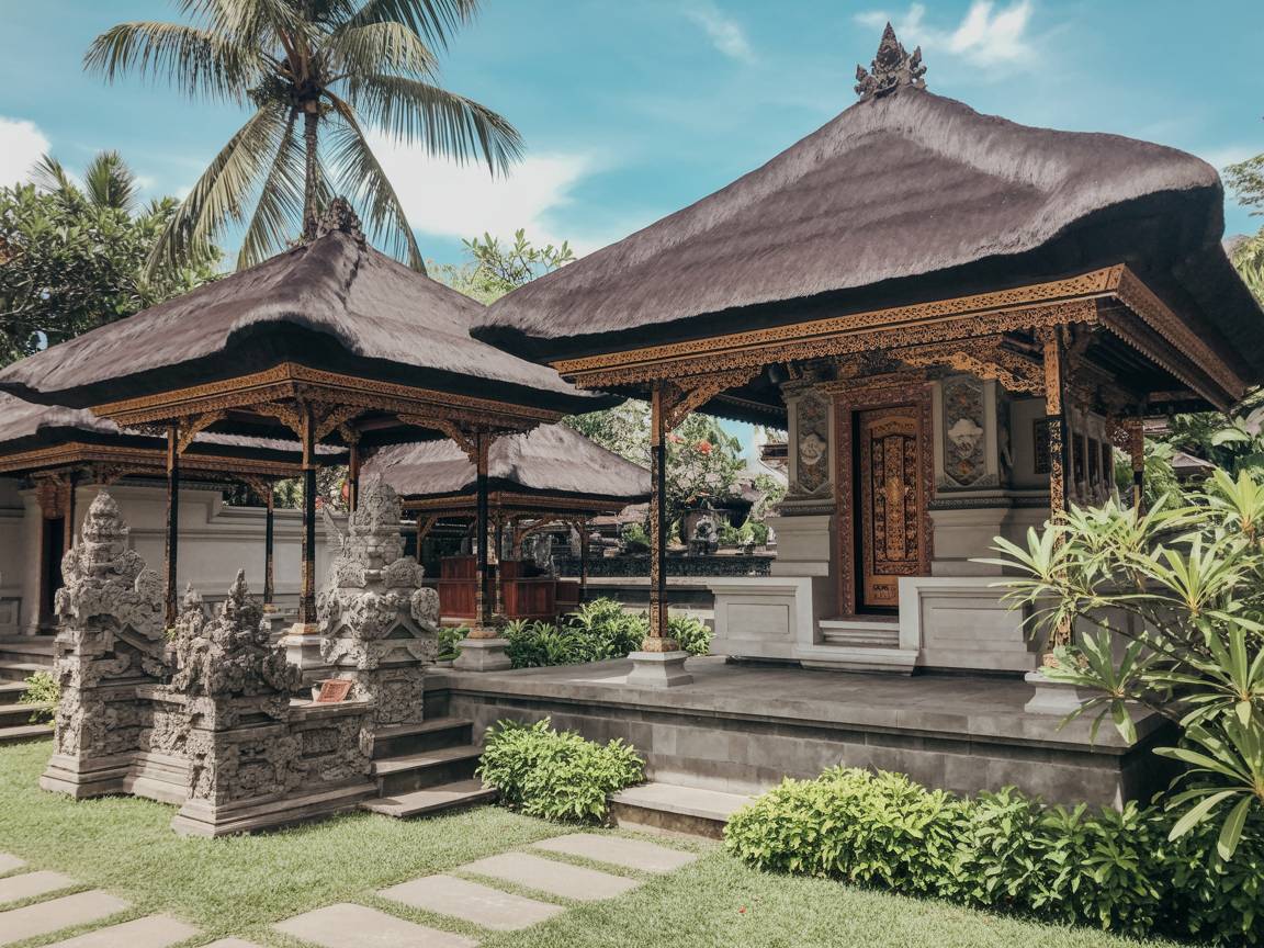 Sacred Sunset Experience — Traditional Balinese Village Compound